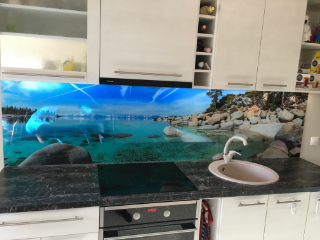 Tuo rantatunnelma suoraan keittiöön valokuvalasien avulla.