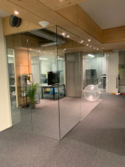 Toimistosi tai työhuoneesi kulkee lyhintä tietä tulevaisuuteen karkaistun lasiratkaisumme jälkeen.